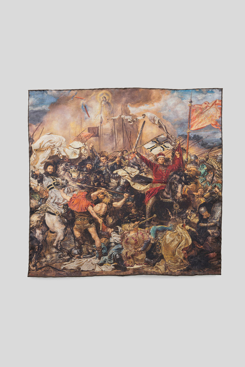'Battle of Grunwald' Jan Matejko Pocket Square