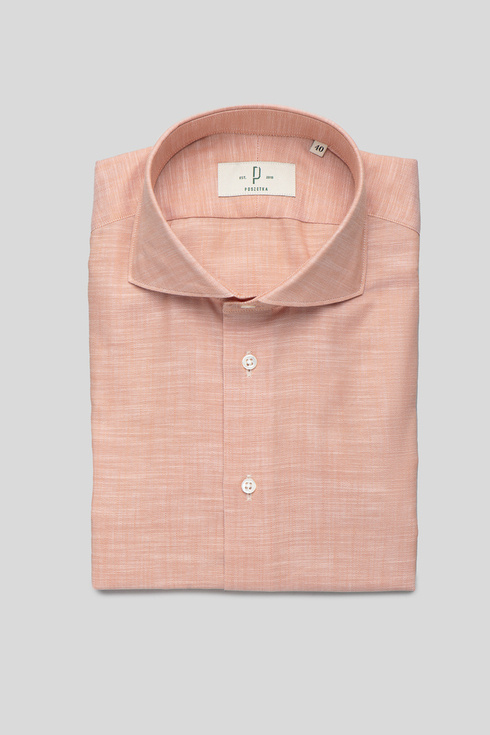 Peach Summer Cotton Shirt