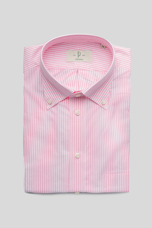Pink Stripe OCBD Shirt
