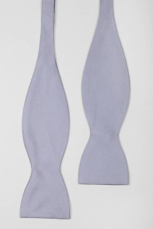 Steel Silk Bow Tie