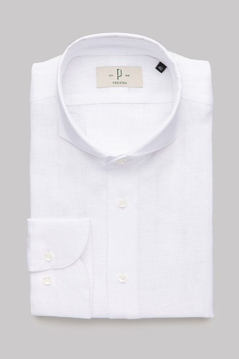White Linen Shirt 
