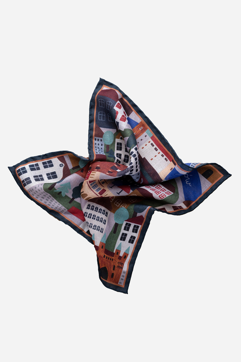 "CRACOW" scarf 65 cm