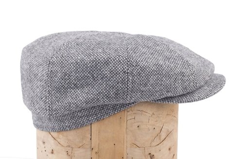 Grey driver's cap with ear flaps Marling & Evans