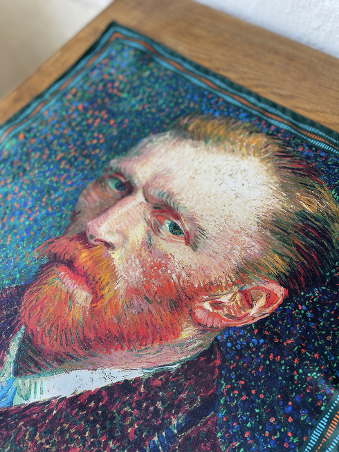 Pocket square 'self portrait' Vincent van Gogh