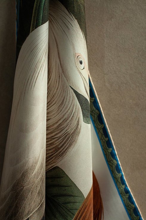 Silk scarf birds of america' by J.J. Audubon