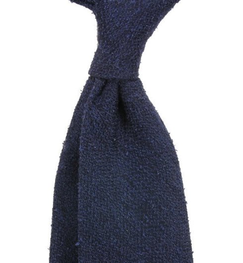 Wool/silk tie