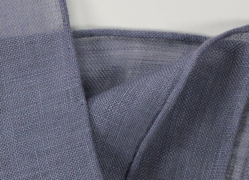 linen pocket square grey