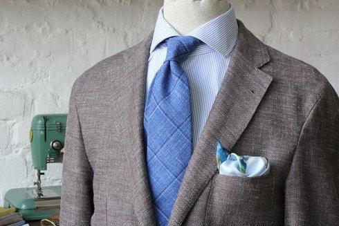 linen & wool portofino tie