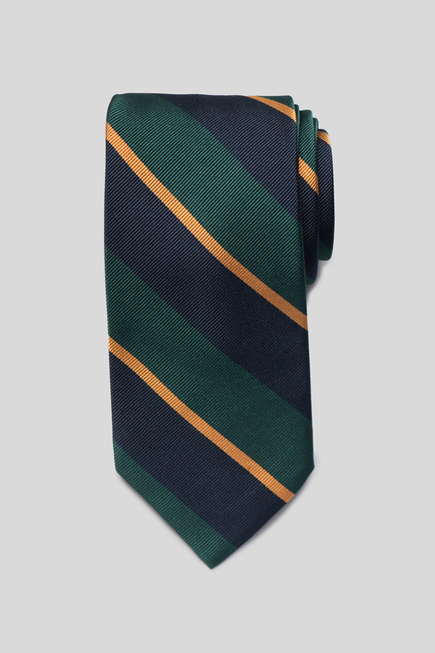 Zielono-Granatowo-Złoty Krawat Regimental